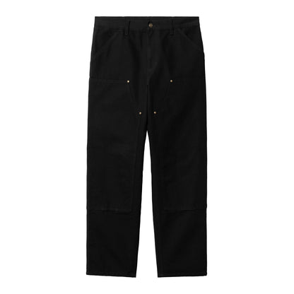 Double Knee Pant - Black (Rinsed)