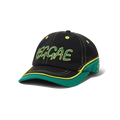 Dub 6 Panel Cap - Black / Green