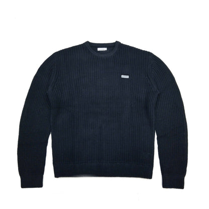 Crisis Knit Sweater - Black / Gray