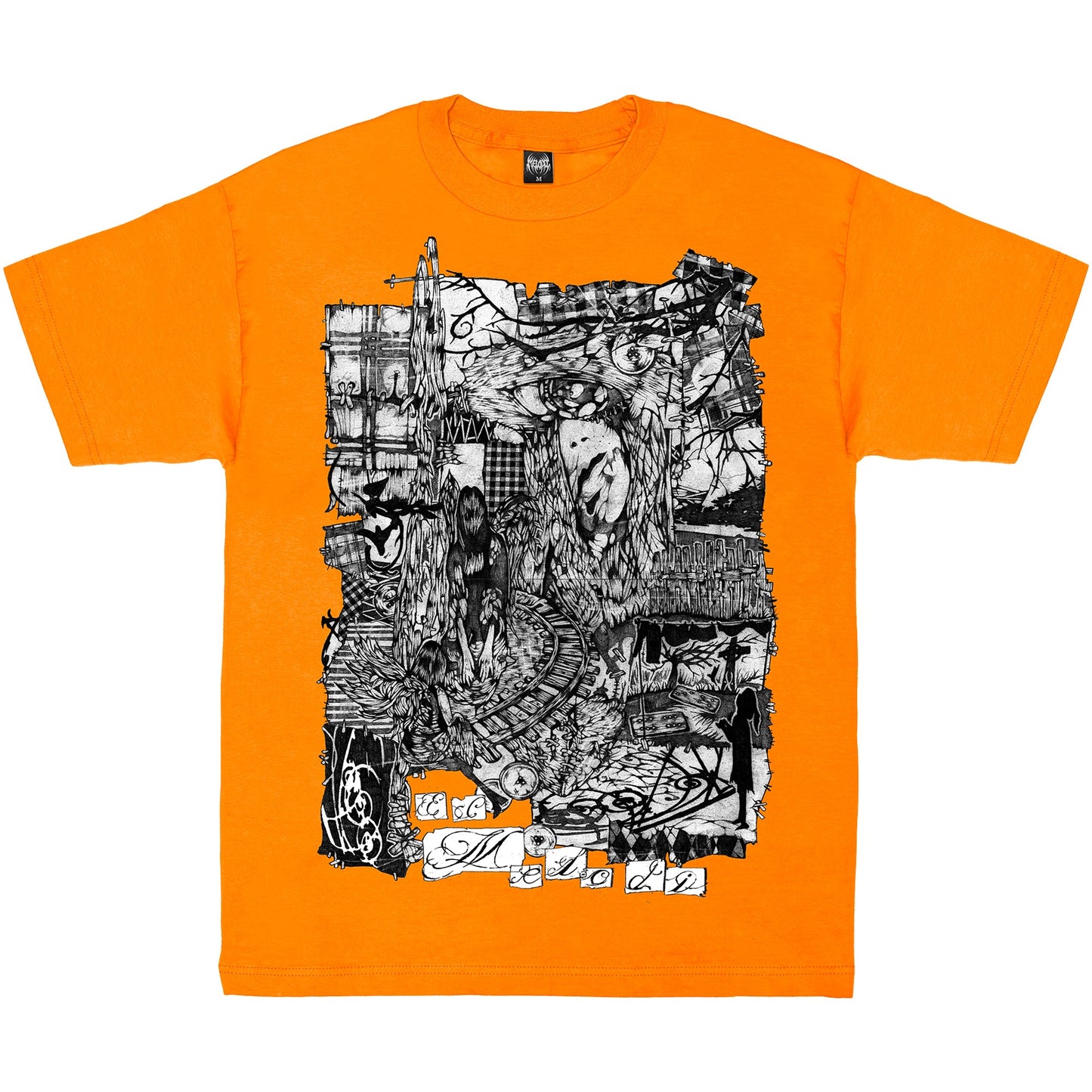 Railroad Tee - Orange