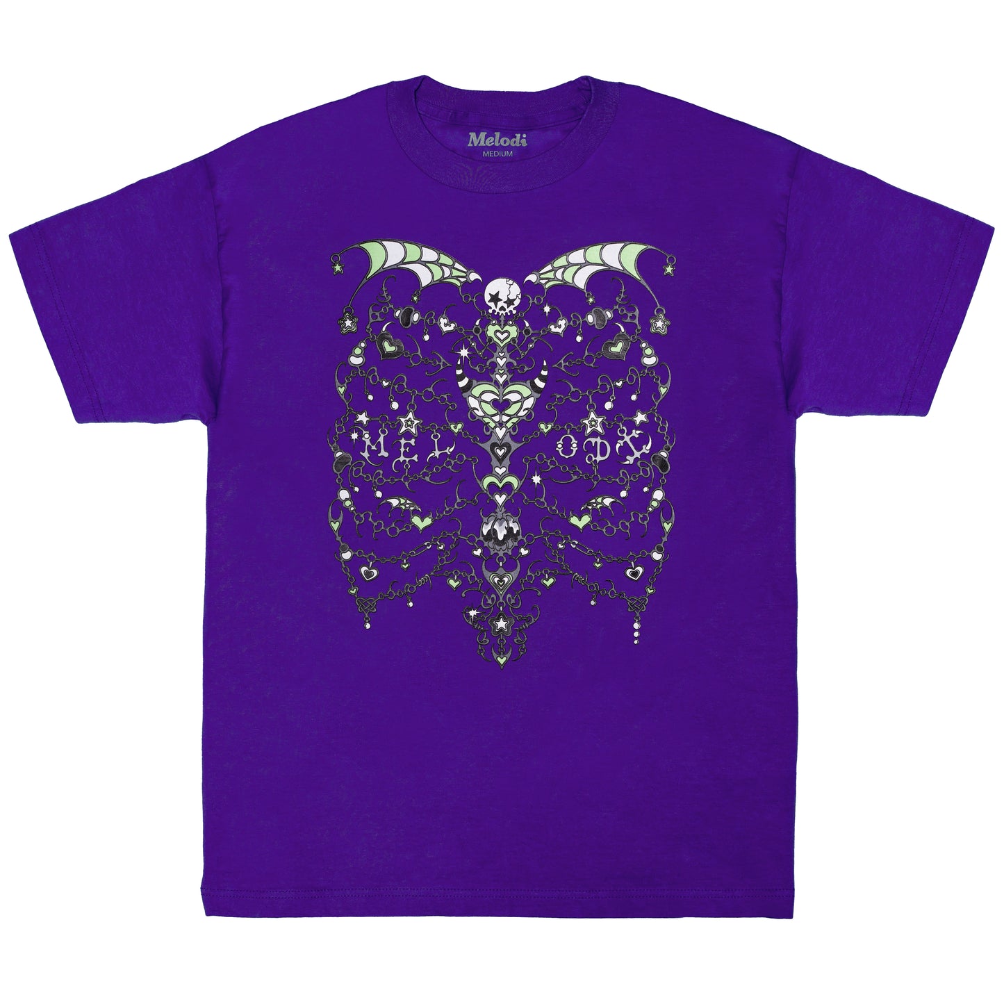 Rib Cage Tee - Purple