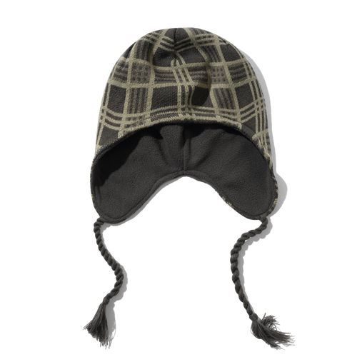 Earflap Beanie - Plaid