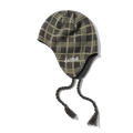 Earflap Beanie - Plaid