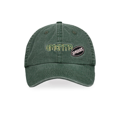 Dots Patch Cap - Washed Green