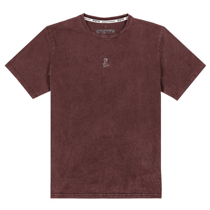 Ikon T-Shirt - Washed Burgundy