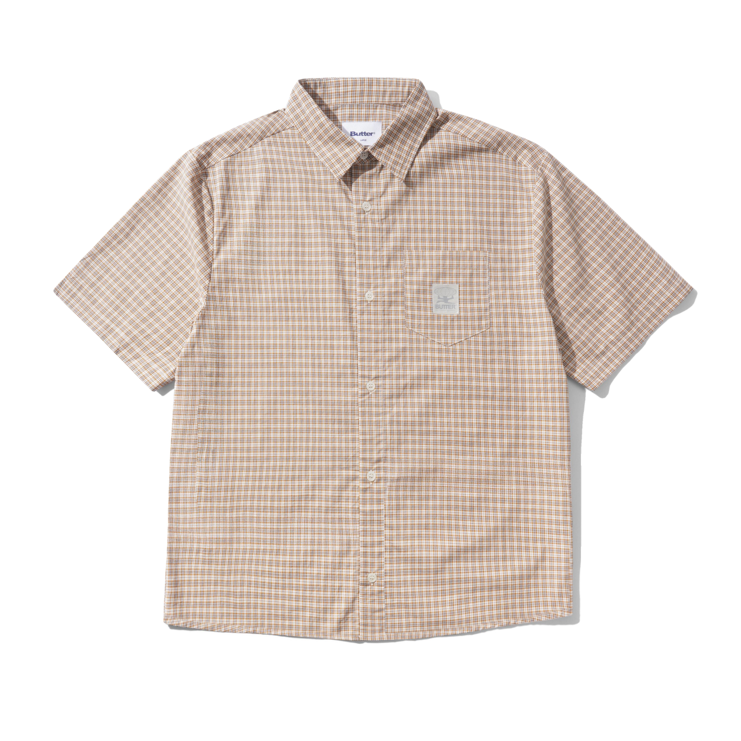 Equipment S/S Shirt - Tan / Mustard