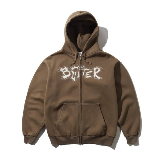 Eruption Zip-Thru Hoodie - Chocolate