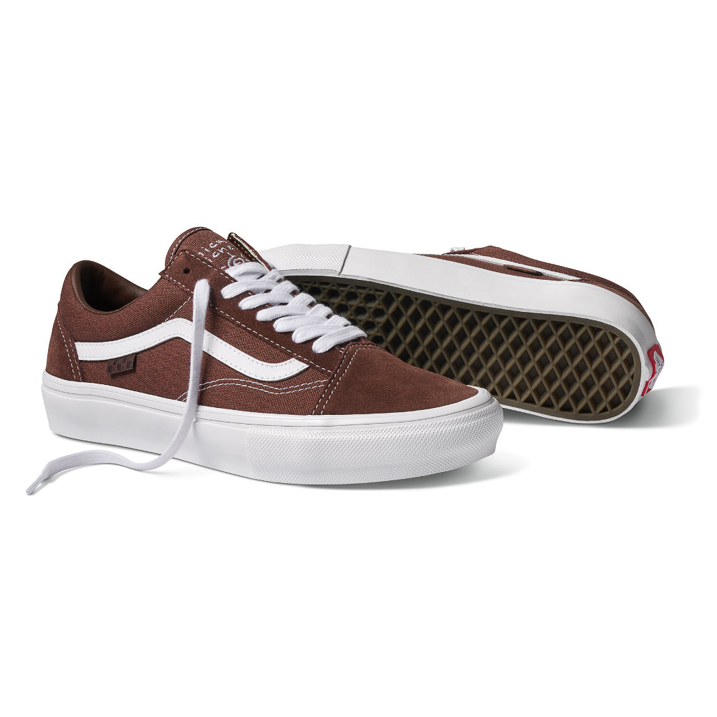 Skate Old Skool x Nick Michel - Brown / White