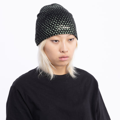 Pixel Skully Beanie - Black