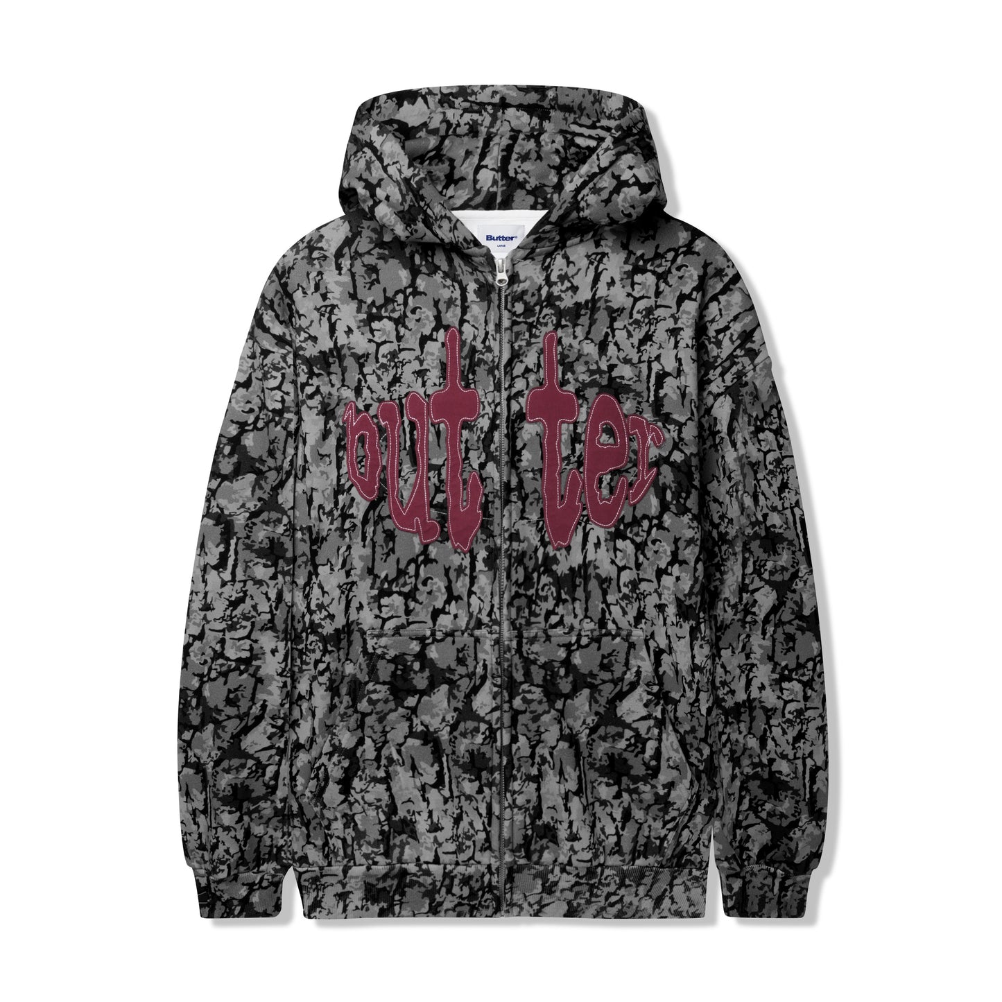 Frenzy Zip Hoodie - Grey Camo