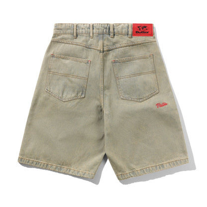 Garage Denim Shorts - Sunfade Blue