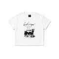 Gato/Vaca Baby Tee - White