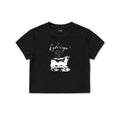 Gato/Vaca Baby Tee - Black