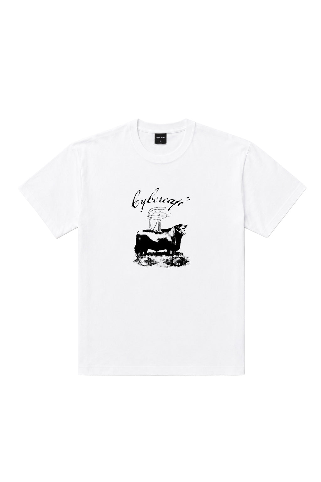 Gato/Vaca Tee - White