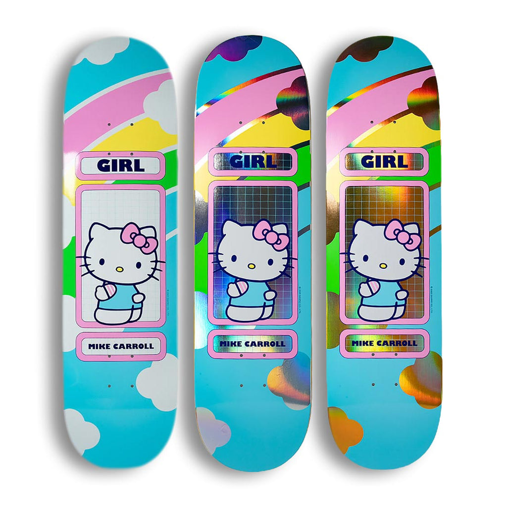 Girl x Hello Kitty Rainbow Blind Bag Deck - Mike Carroll