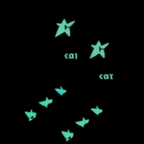 Glow In The Dark C-Star Socks - Black