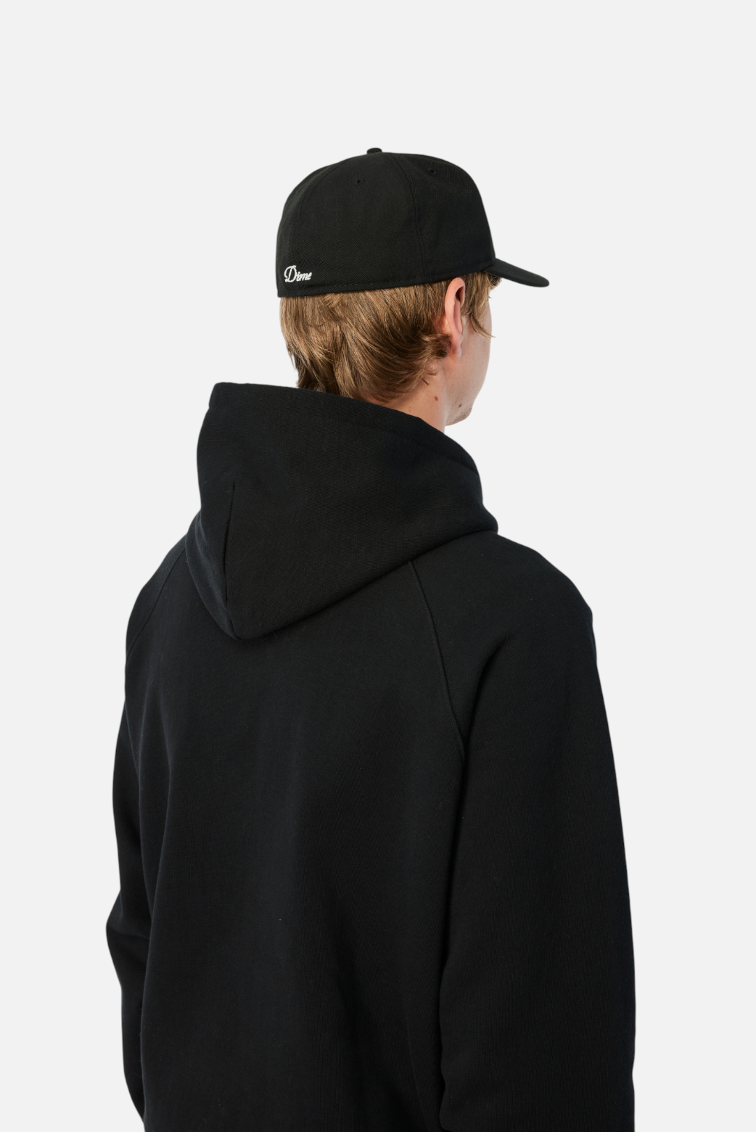 Cursive New Era Cap - Black