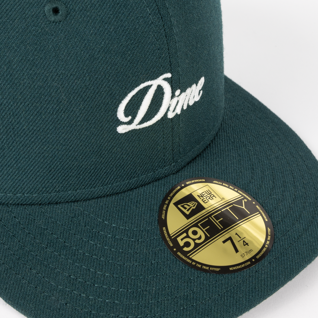 Cursive New Era Cap - Evergreen