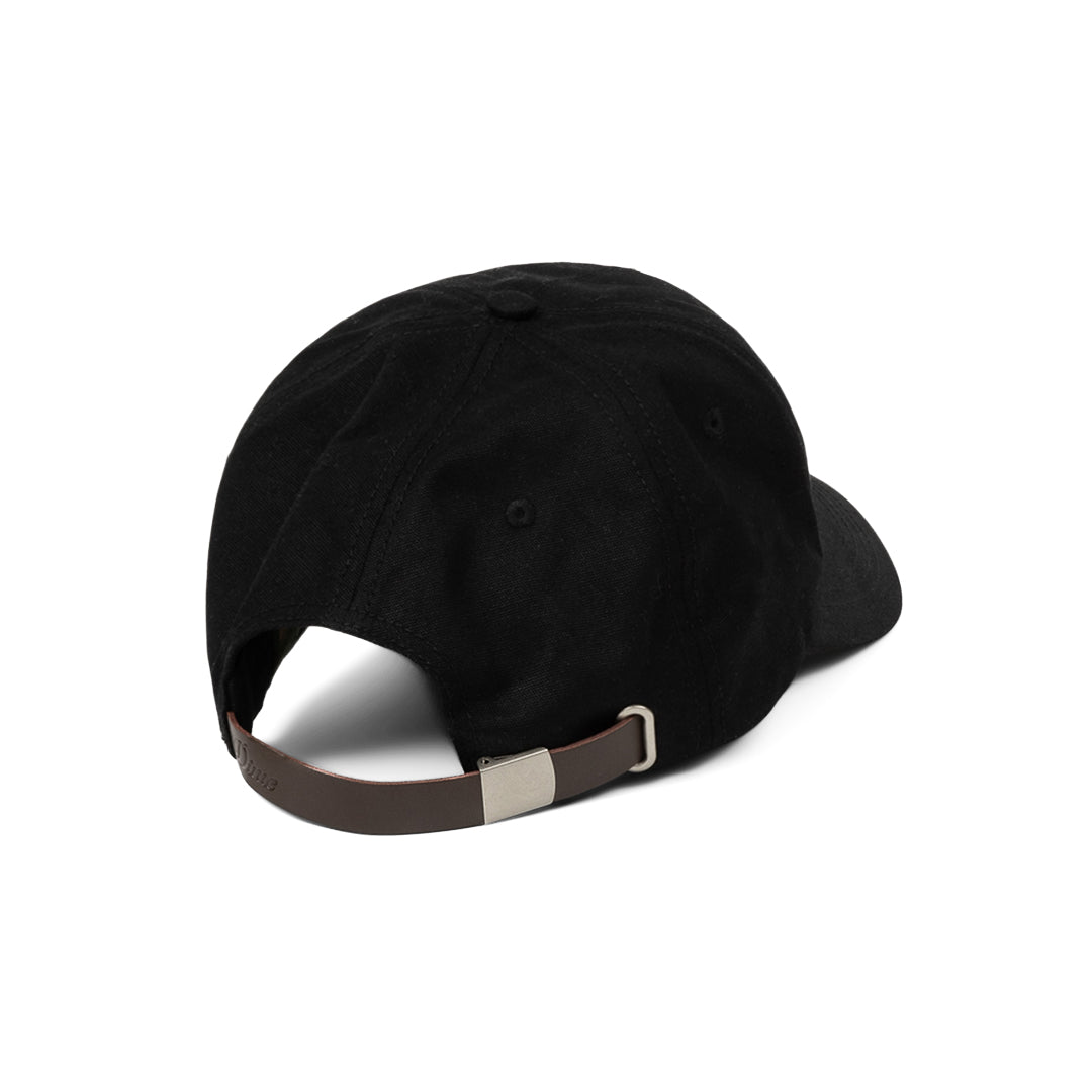 Waxed Worker Cap - Black