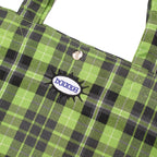 Butterfly Code Tote - Tartan