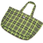 Butterfly Code Tote - Tartan
