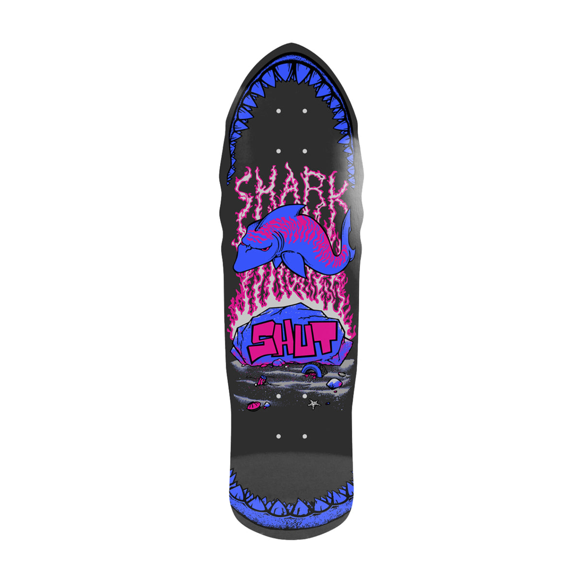 Shut Speed Shark Fluorescent Deck