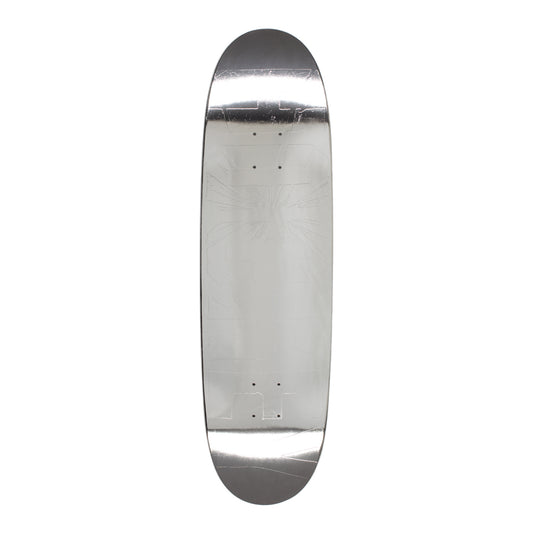 Hockey Skate Metal Deck - Silver
