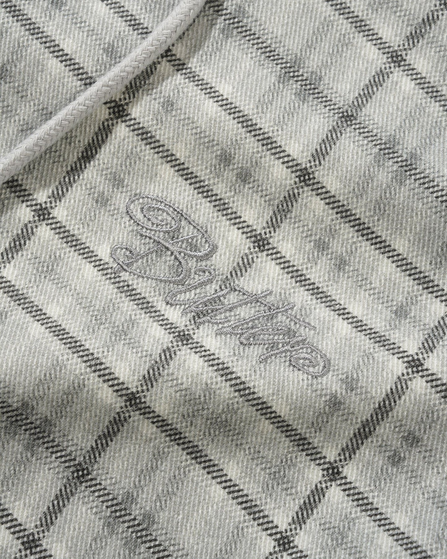 Hooded Work Jacket - Grey Plaid