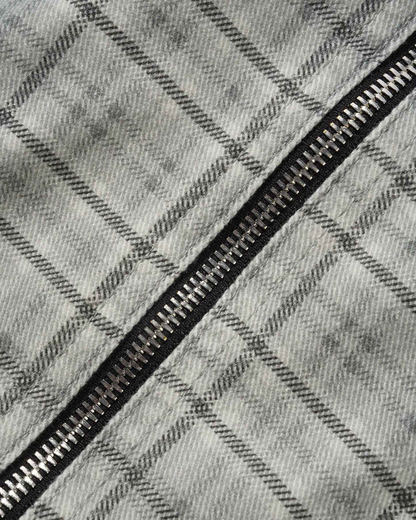 Hooded Work Jacket - Grey Plaid