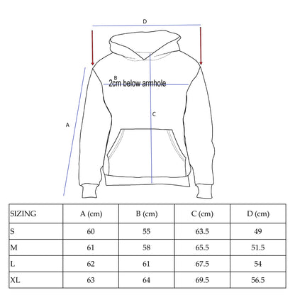 Bye Zip Hoodie - Black / Grey Striped