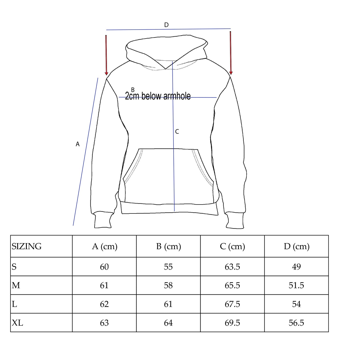 Bye Zip-Up Hoodie - Black