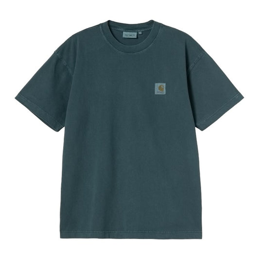 Vista Tee - Deep Lagoon, Garment Dyed