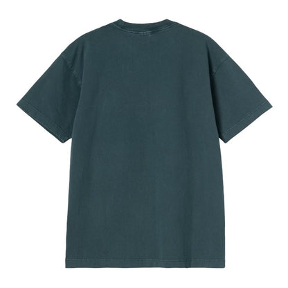 Vista Tee - Deep Lagoon, Garment Dyed