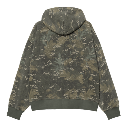 Hooded Benton Sweat Jacket - Camo Combi