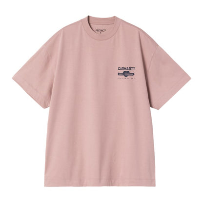 W' Modal Tee - Glassy Pink