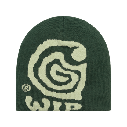 Helix Beanie - Sycamore Tree / Pale Olive