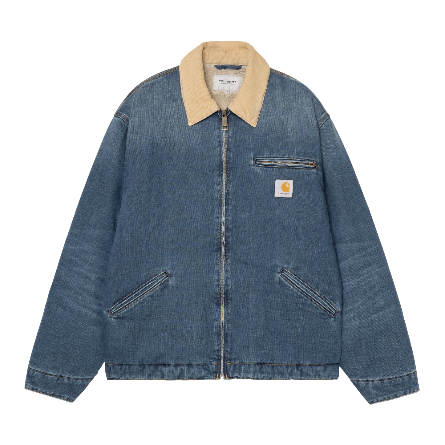 OG Detroit Jacket - Blue / Dusty H Brown, Dark used