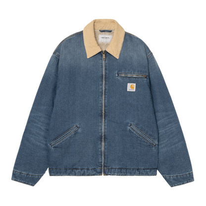 OG Detroit Jacket - Blue / Dusty H Brown, Dark used