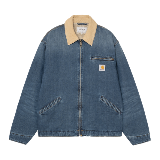 OG Detroit Jacket - Blue / Dusty H Brown, Dark used