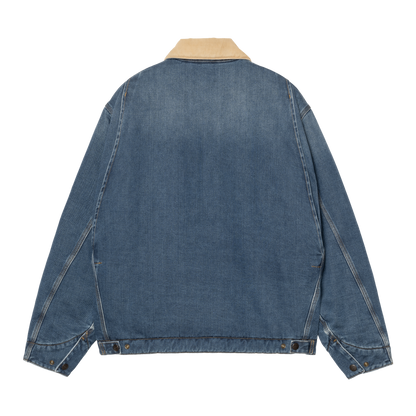 OG Detroit Jacket - Blue / Dusty H Brown, Dark used