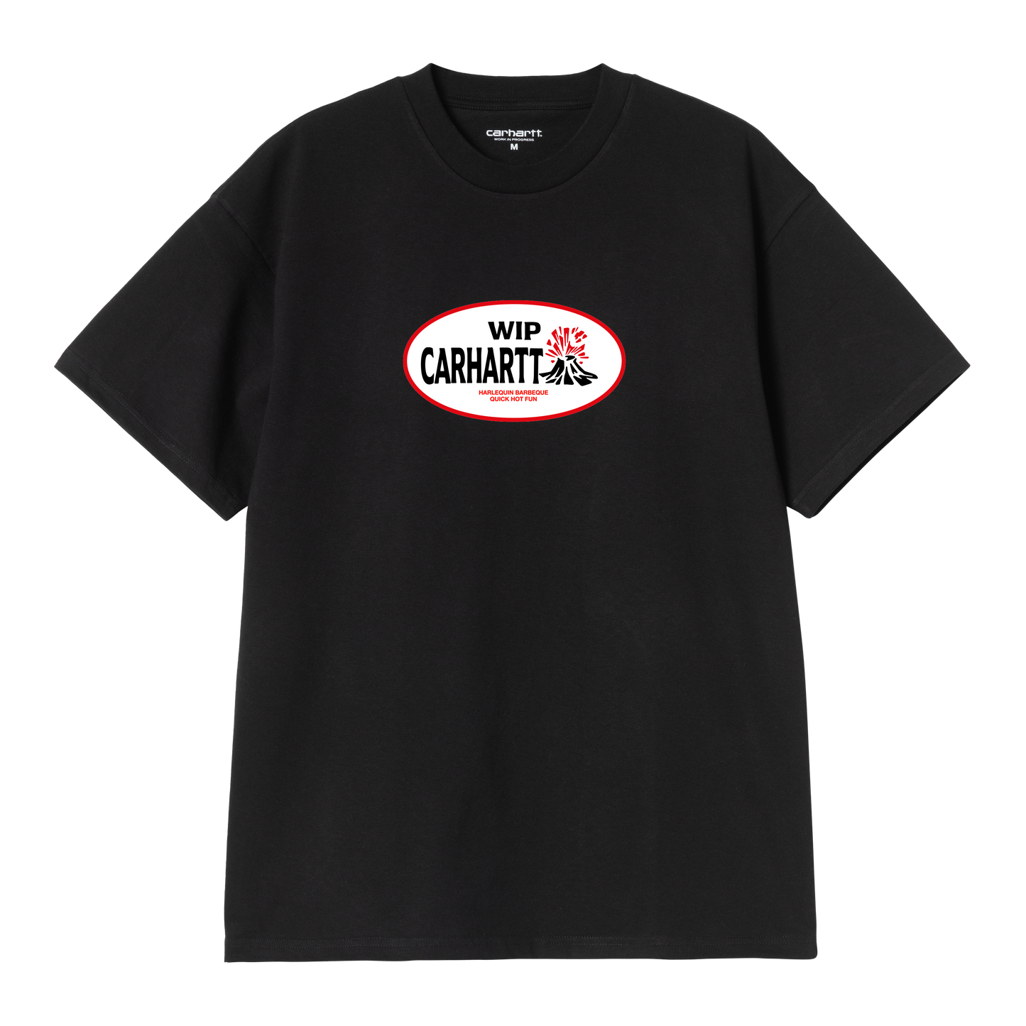 Harlequin BBQ Tee - Black