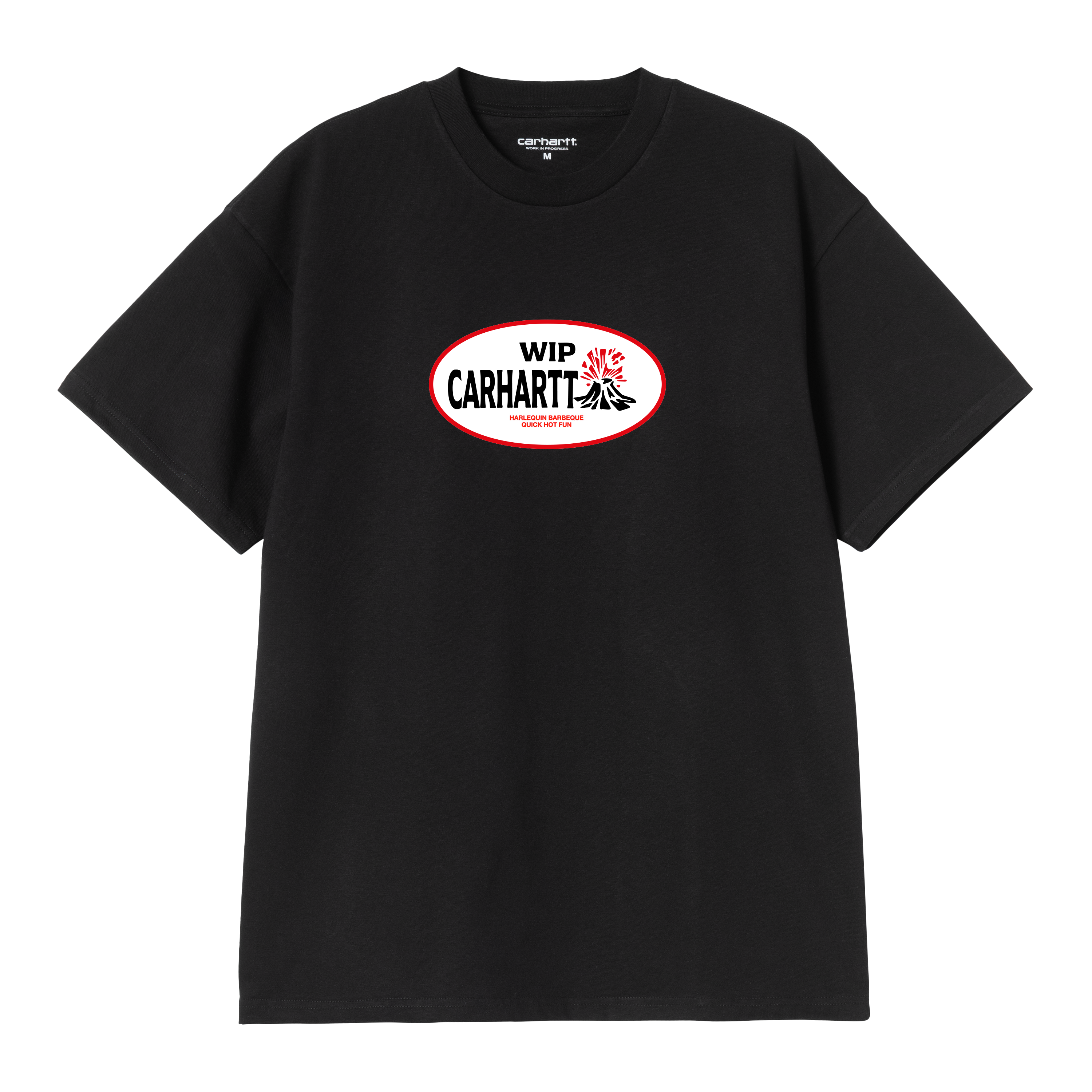 Harlequin BBQ Tee - Black