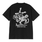 Harlequin BBQ Tee - Black