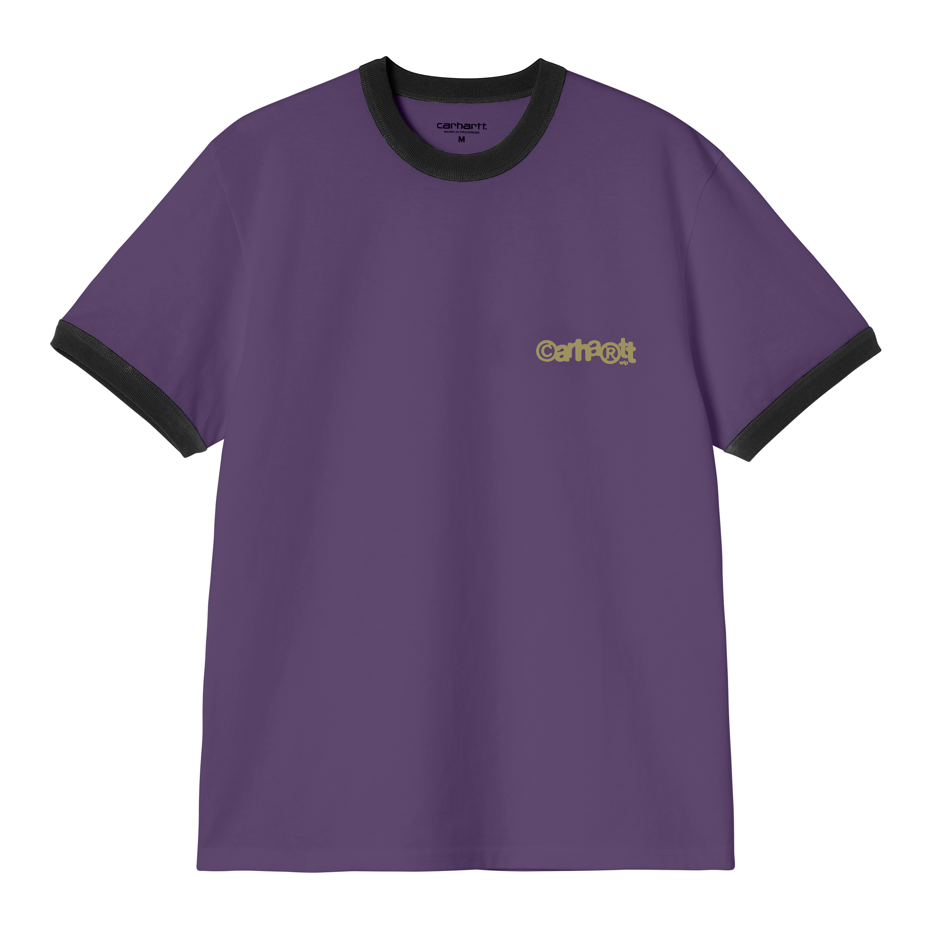 Ip Ringer Tee - Calla / Black / Yellow