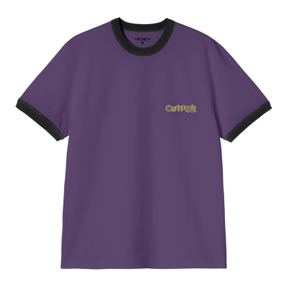 Ip Ringer Tee - Calla / Black / Yellow