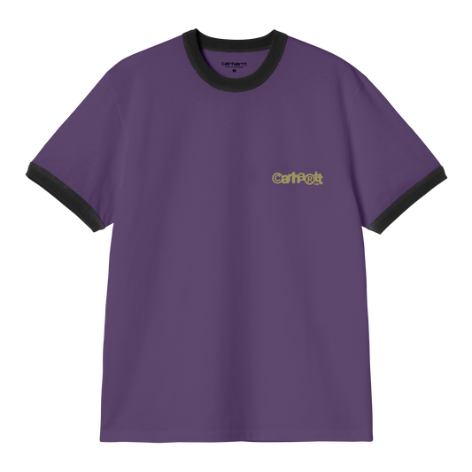 Ip Ringer Tee - Calla / Black / Yellow