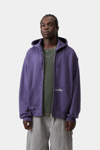Hooded WIP Label Sweat Jacket - Calla