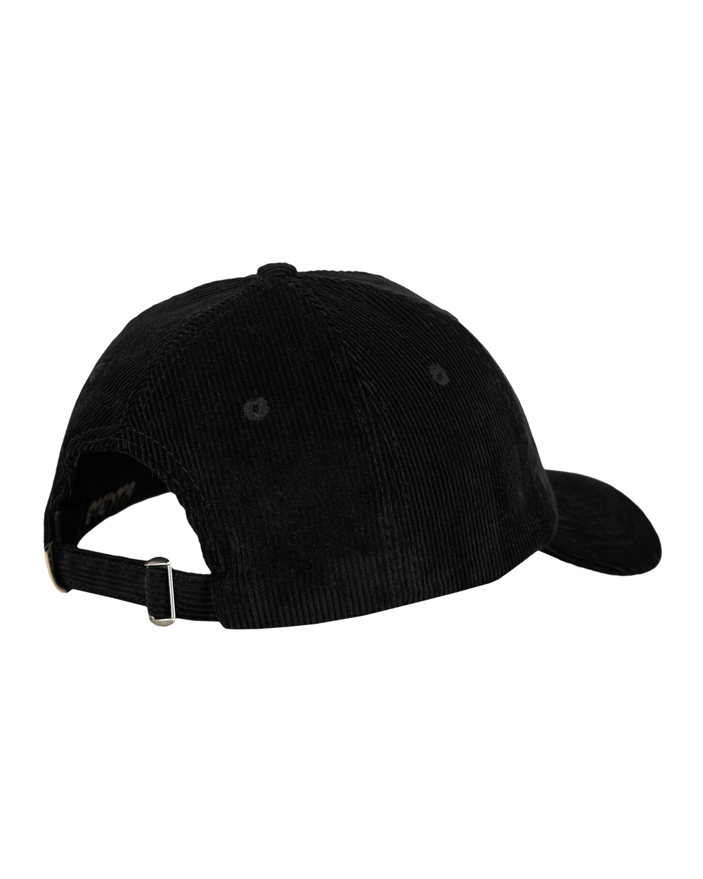 Ikon 6 Panel Cords Cap - Black