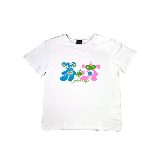 Apple Baby Tee - White