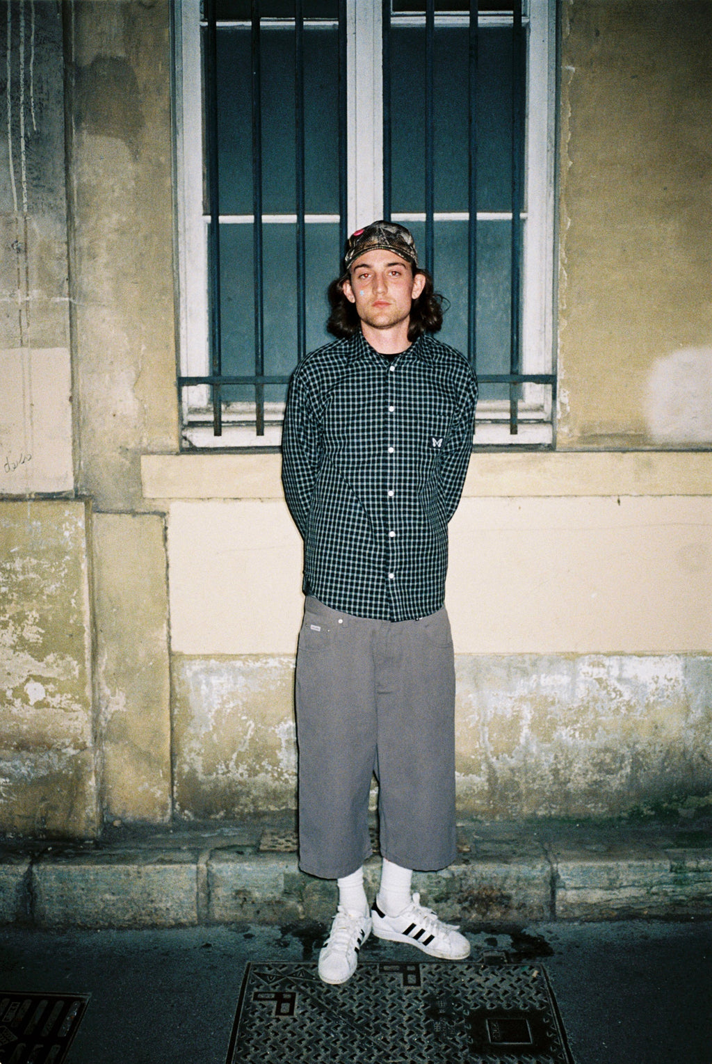 Jeremy's Canvas Shorts - Grey